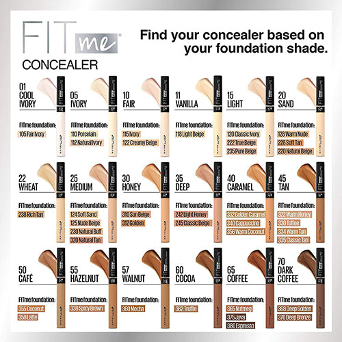 Maybelline fit me concealer