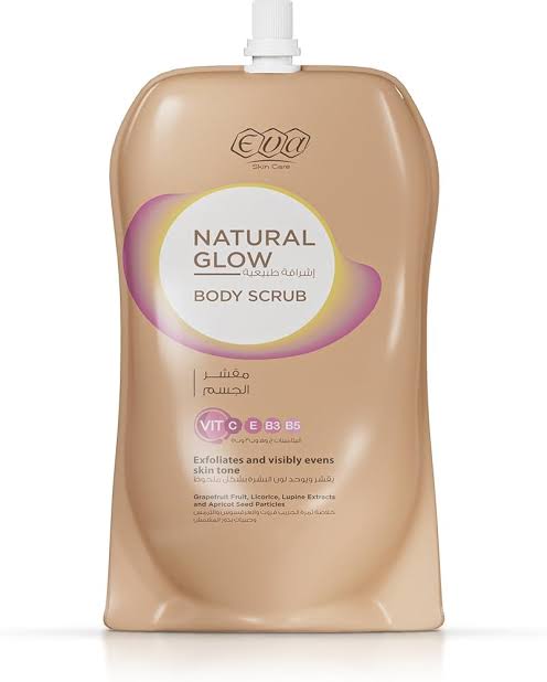 Eva natural glow body scrub