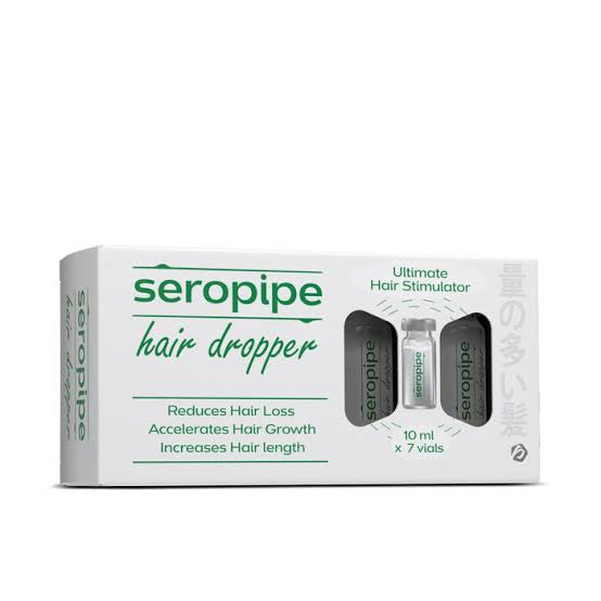 Seropipe hair dropper vials