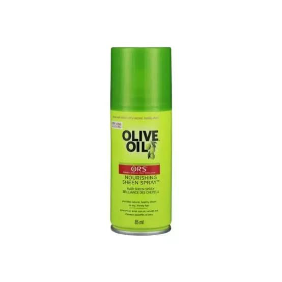 Olive oil hair spray