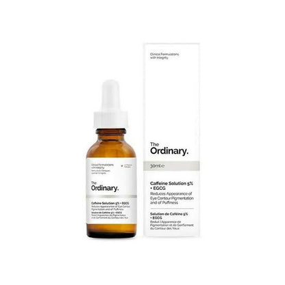 The ordinary caffiene solution 5% + EGCG