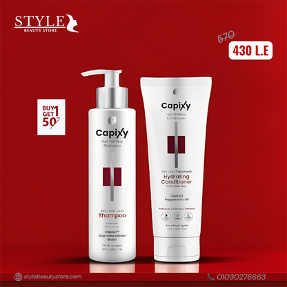 Capixy shampoo + conditioner bundle