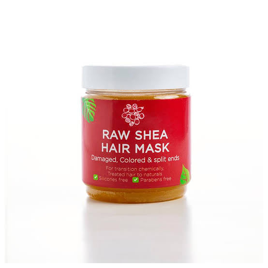 Raw african hair mask