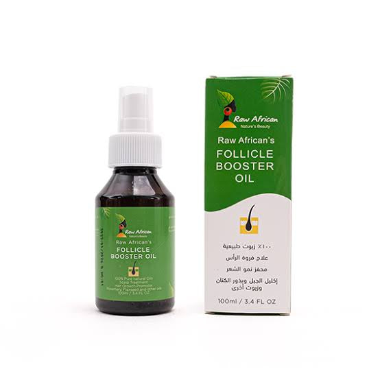 Raw african follicle booster oil