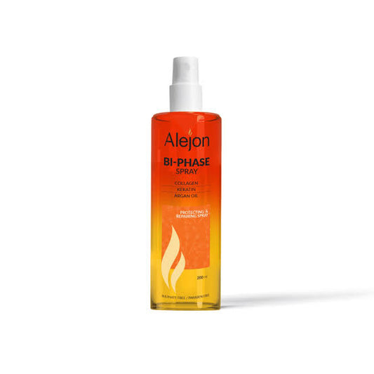 Alejon bi-phase hair spray