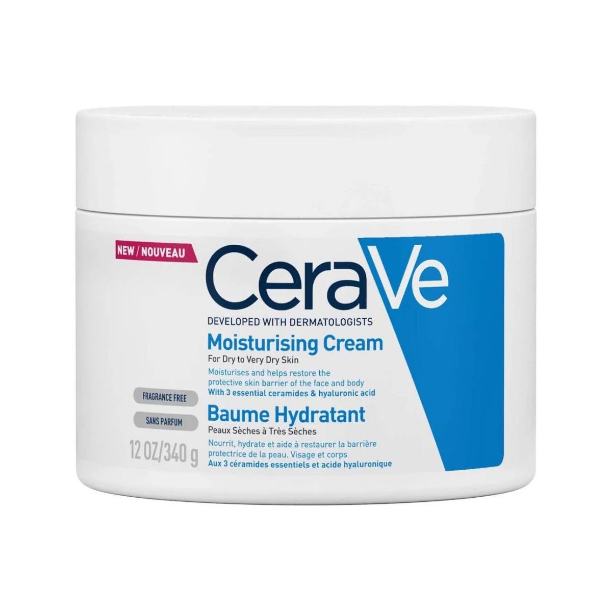 Cerave moisturizing cream 340gm