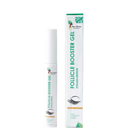 Raw african eyelashes follicle booster serum