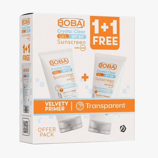 Bobai crystal clear sunscreen (1+1) offer