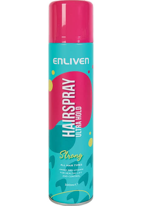 enliven hair spray