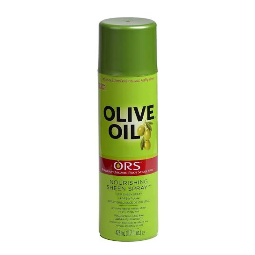 Olive oil hair spray