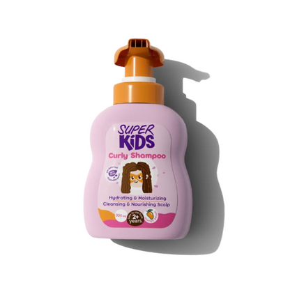 Super kids shampoo curly