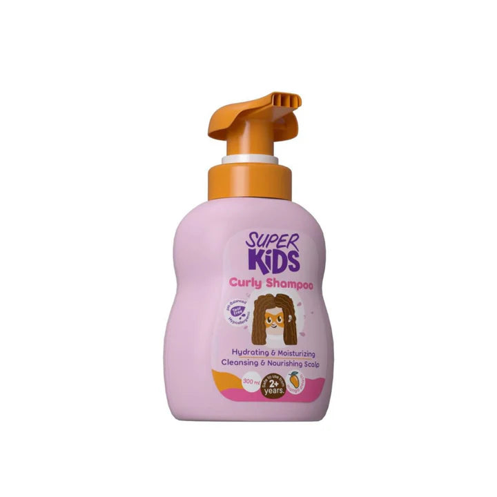 Super kids shampoo curly