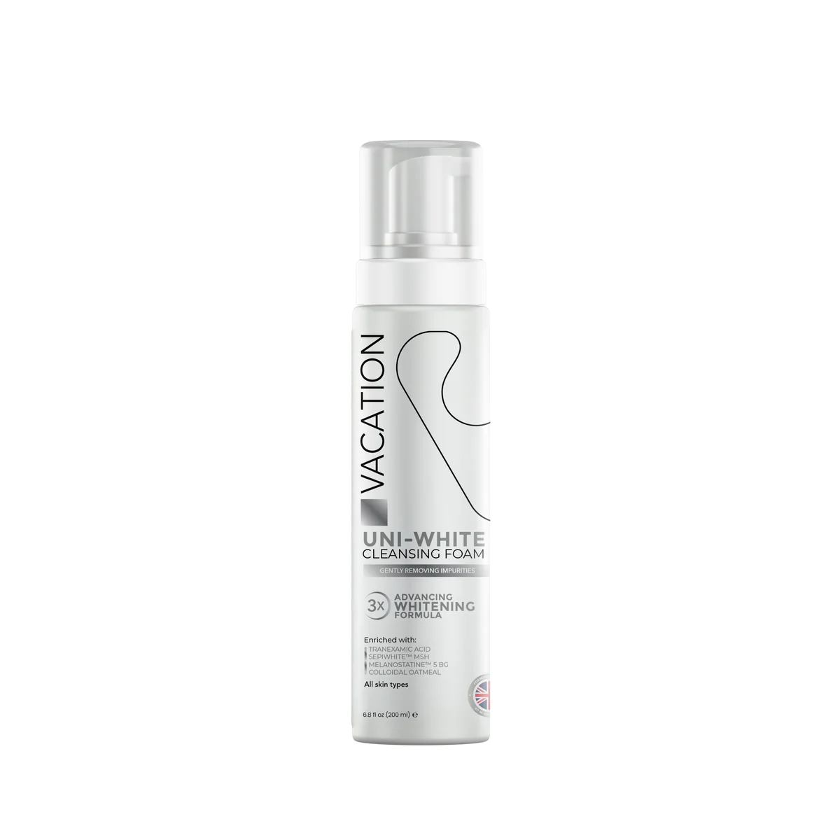 VACATION UNI-WHITE CLEANSING FOAM 200ML