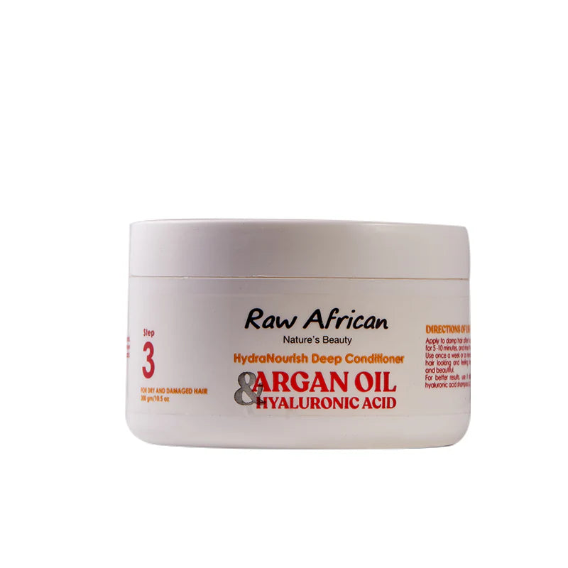 Raw african hair mask hydra nourish argan & hyaluronic acid