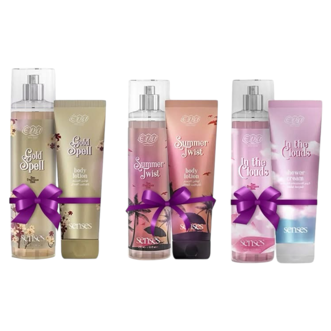 Eva body mist + body lotion