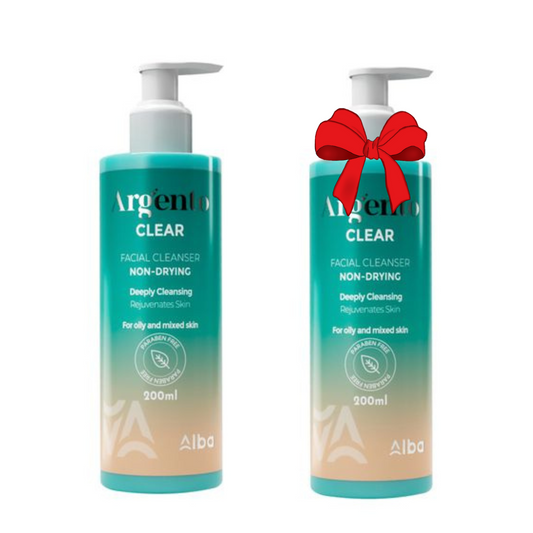 عرض غسول الوجه أرجينتو كلير 200 مل (1+1)